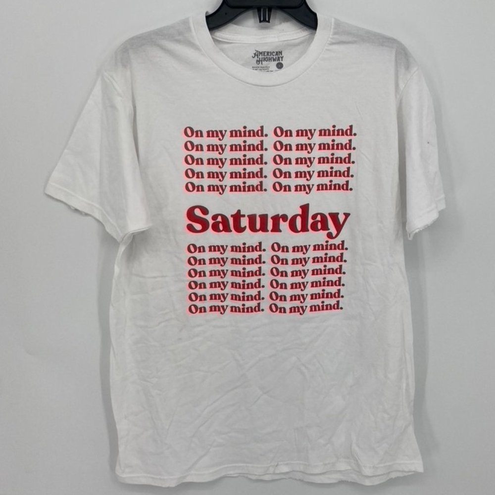 American Highway Womens Saturday On My Mind T-Shirt